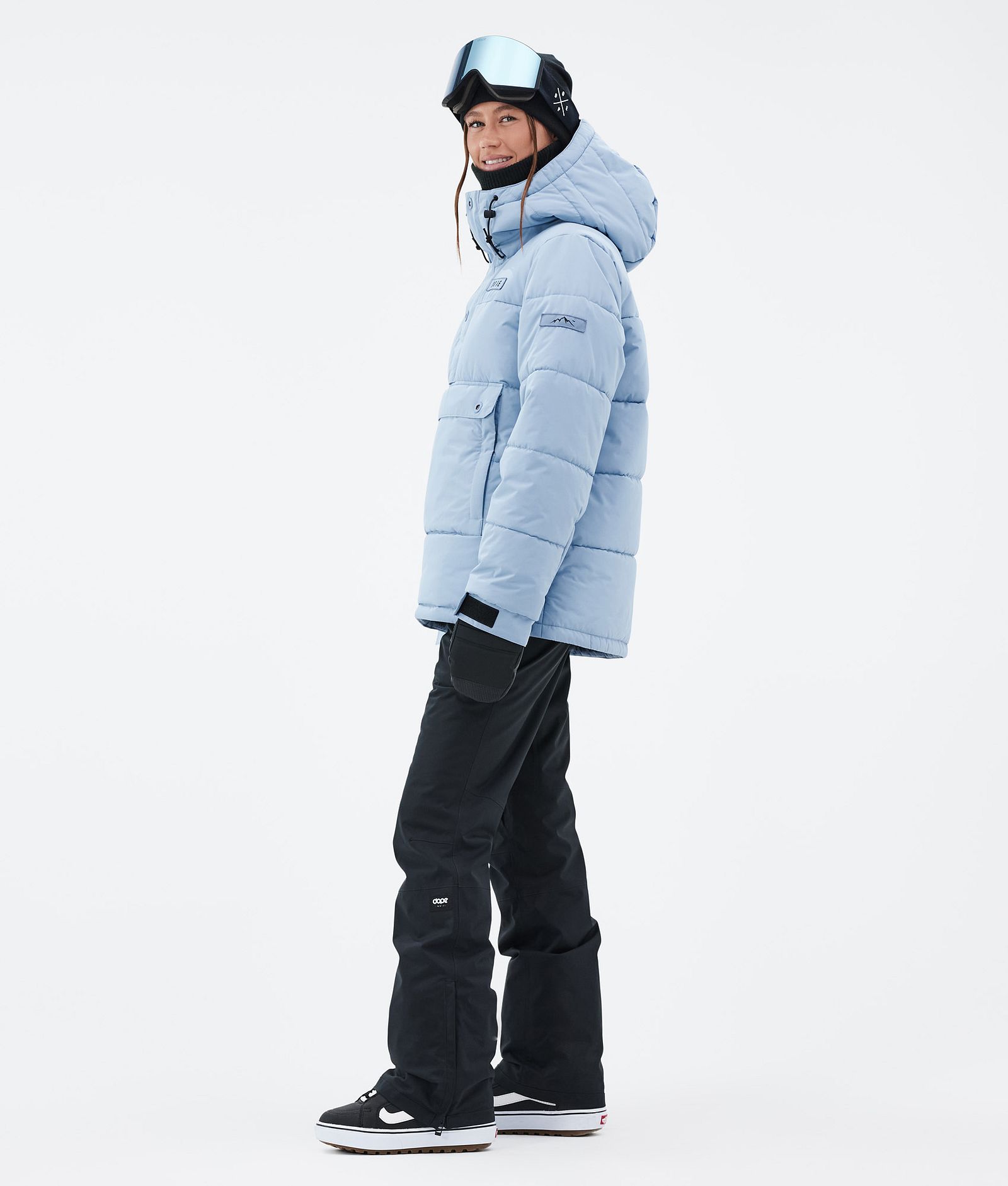 Dope Puffer W Snowboardjacka Dam Light Blue, Bild 3 av 8