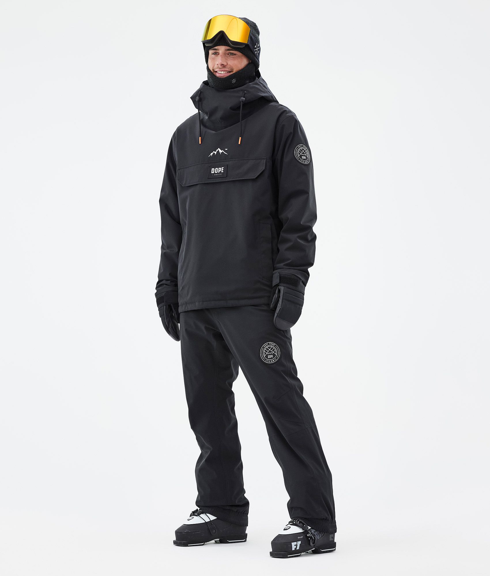 Dope Blizzard Skidbyxa Herr Black - Svart | Ridestore.se