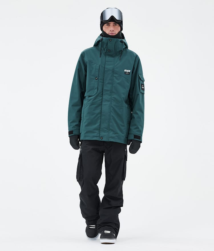 Dope Adept Snowboardjacka Herr Bottle Green, Bild 2 av 9