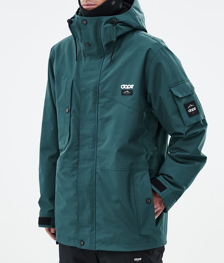 Dope Adept Snowboardjacka Herr Bottle Green, Bild 7 av 9