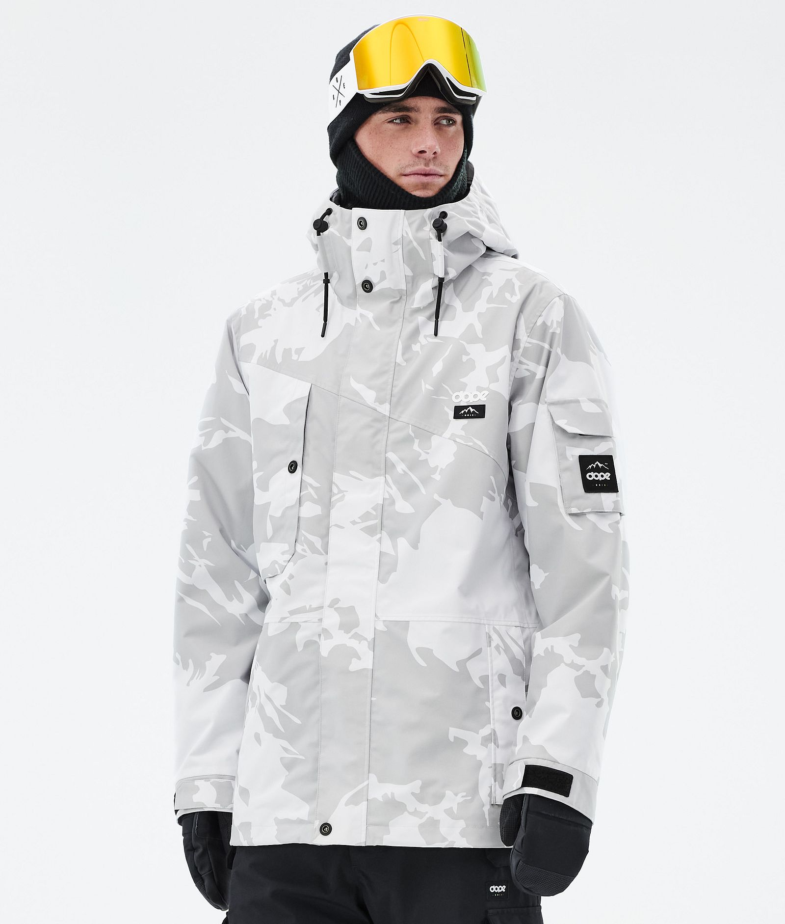 Dope Adept Snowboardjacka Herr Grey Camo, Bild 1 av 9