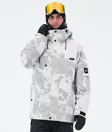 Dope Adept Snowboardjacka Man Grey Camo