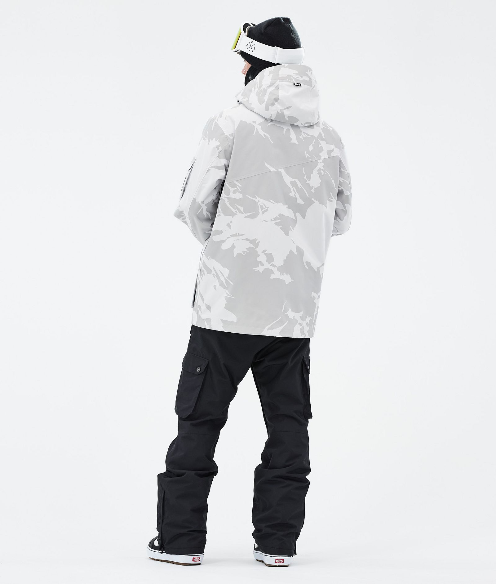 Dope Adept Snowboardjacka Herr Grey Camo, Bild 4 av 9