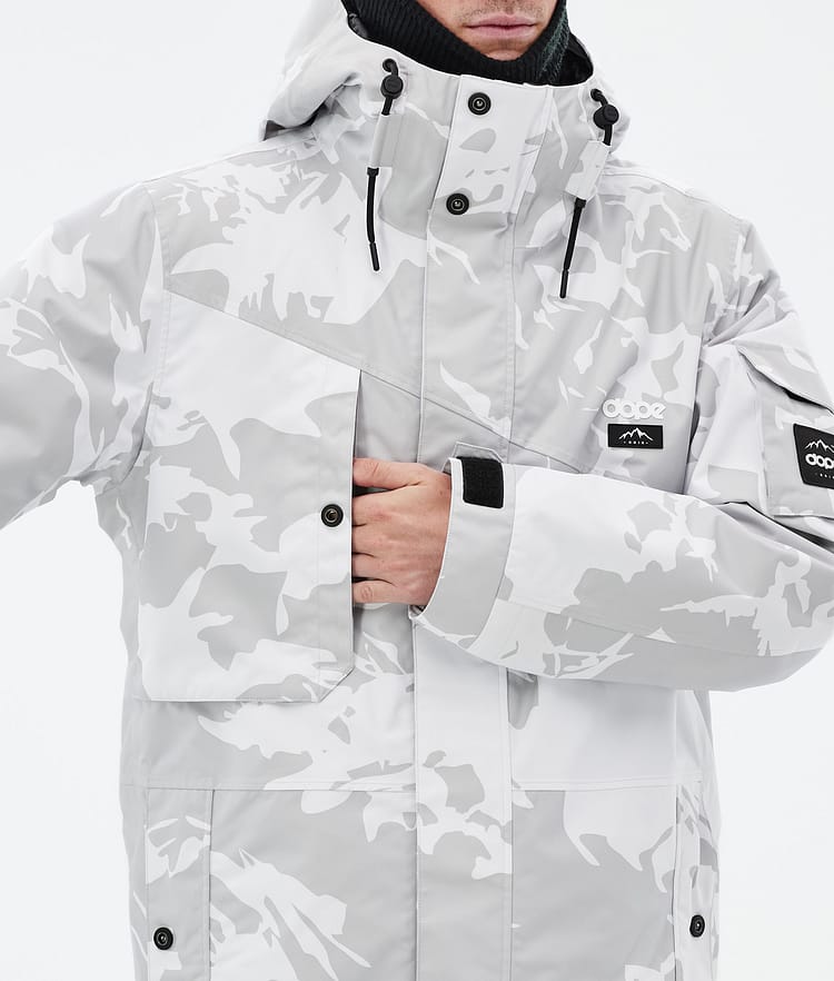 Dope Adept Snowboardjacka Herr Grey Camo, Bild 8 av 9