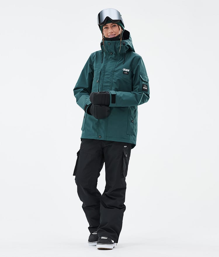 Dope Adept W Snowboardjacka Dam Bottle Green, Bild 2 av 9