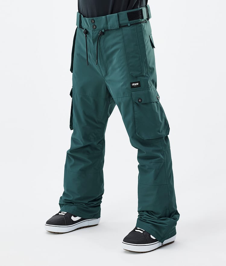 Dope Iconic Snowboardbyxa Herr Bottle Green, Bild 1 av 7