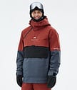 Montec Dune Snowboardjacka Herr Rust/Black/Metal Blue