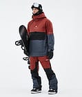 Montec Dune Snowboardjacka Herr Rust/Black/Metal Blue, Bild 3 av 9