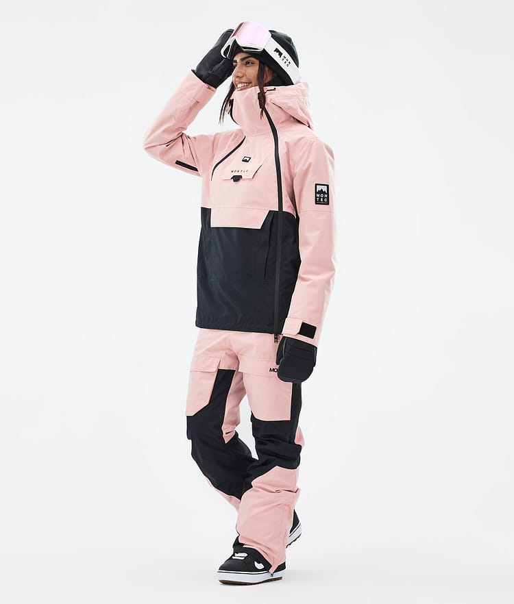 Montec Doom W Snowboardjacka Dam Soft Pink/Black, Bild 2 av 10