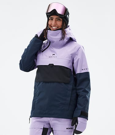 Montec Dune W Snowboardjacka Faded Violet/Black/Dark Blue