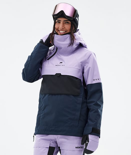 Montec Dune W Snowboardjacka Dam Faded Violet/Black/Dark Blue