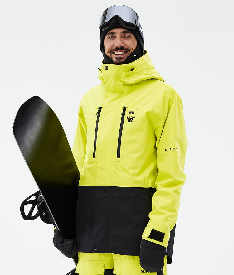 Montec Fawk Snowboardjacka Herr Bright Yellow/Black, Bild 1 av 10