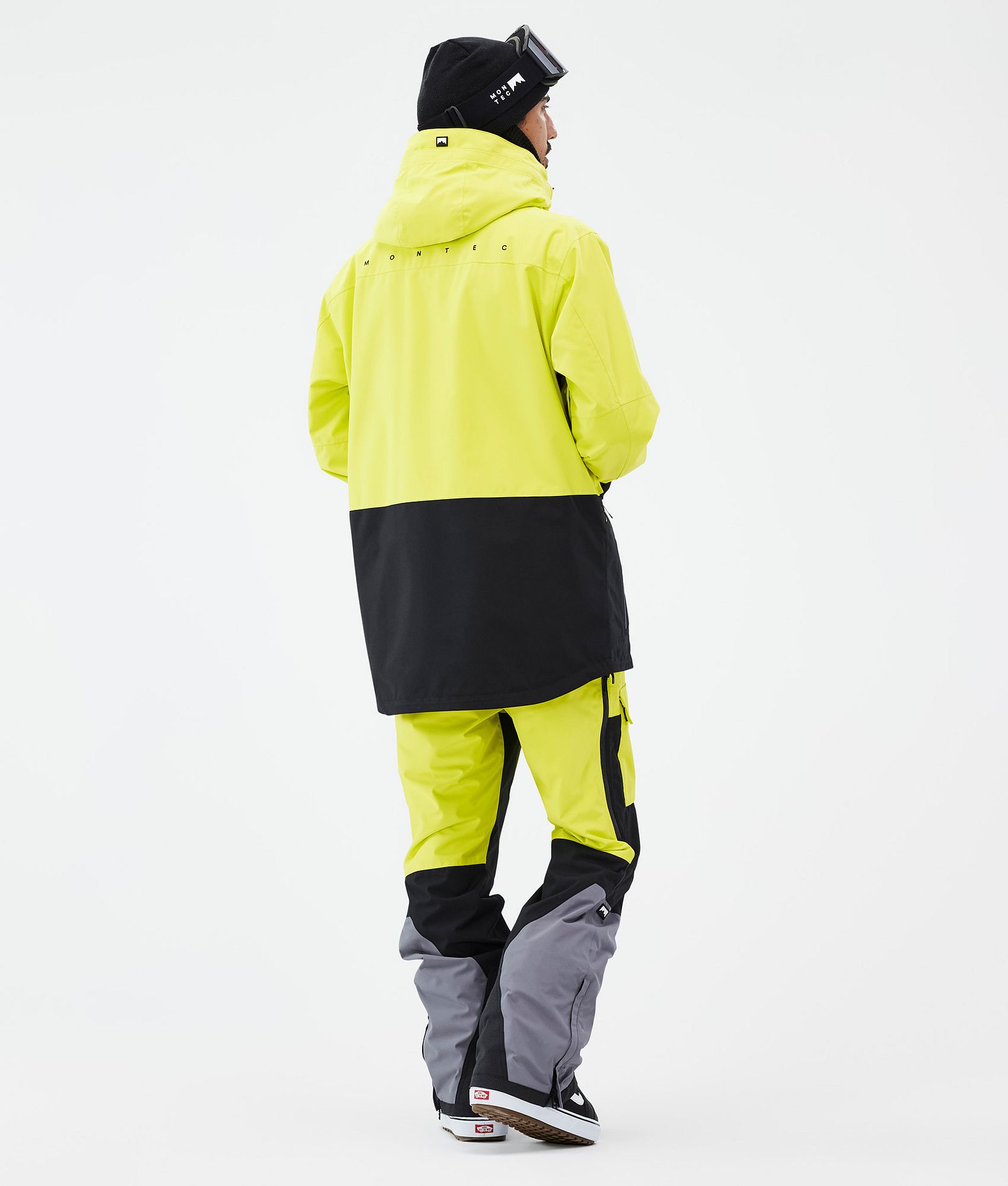 Montec Fawk Snowboardjacka Herr Bright Yellow/Black, Bild 5 av 10