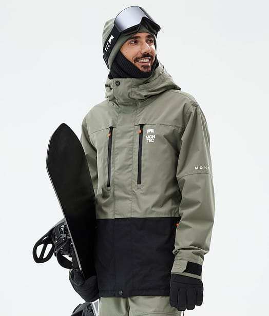 Montec Fawk Snowboardjacka Herr Greenish/Black