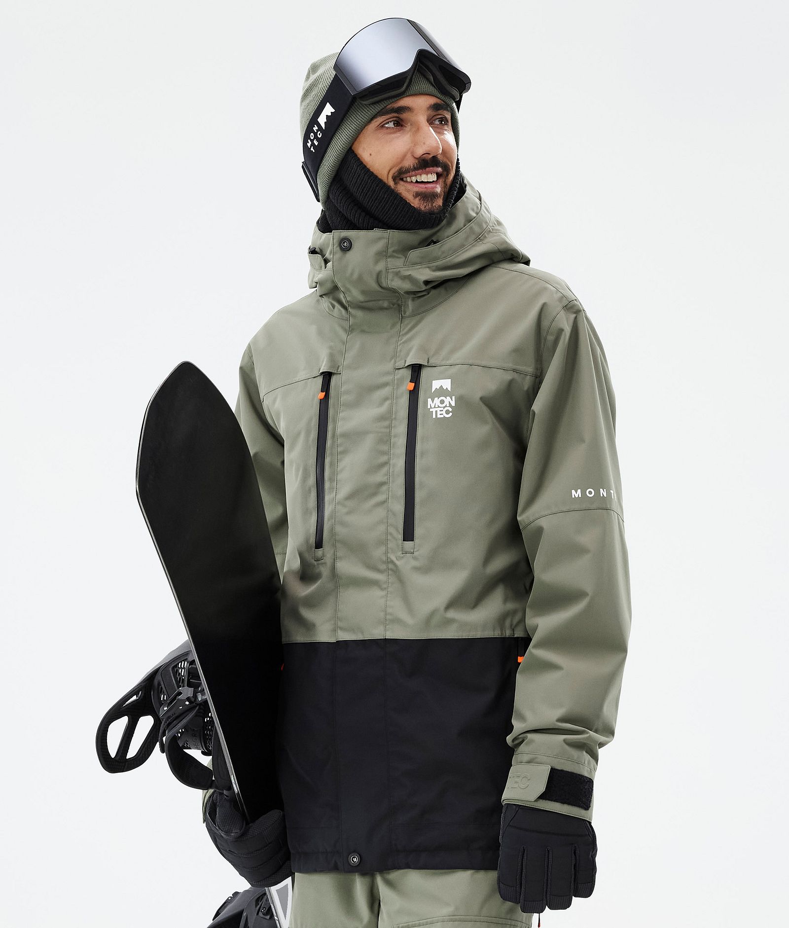 Montec Fawk Snowboardjacka Herr Greenish/Black, Bild 1 av 10