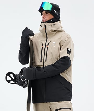 Montec Arch Snowboardjacka Man Sand/Black
