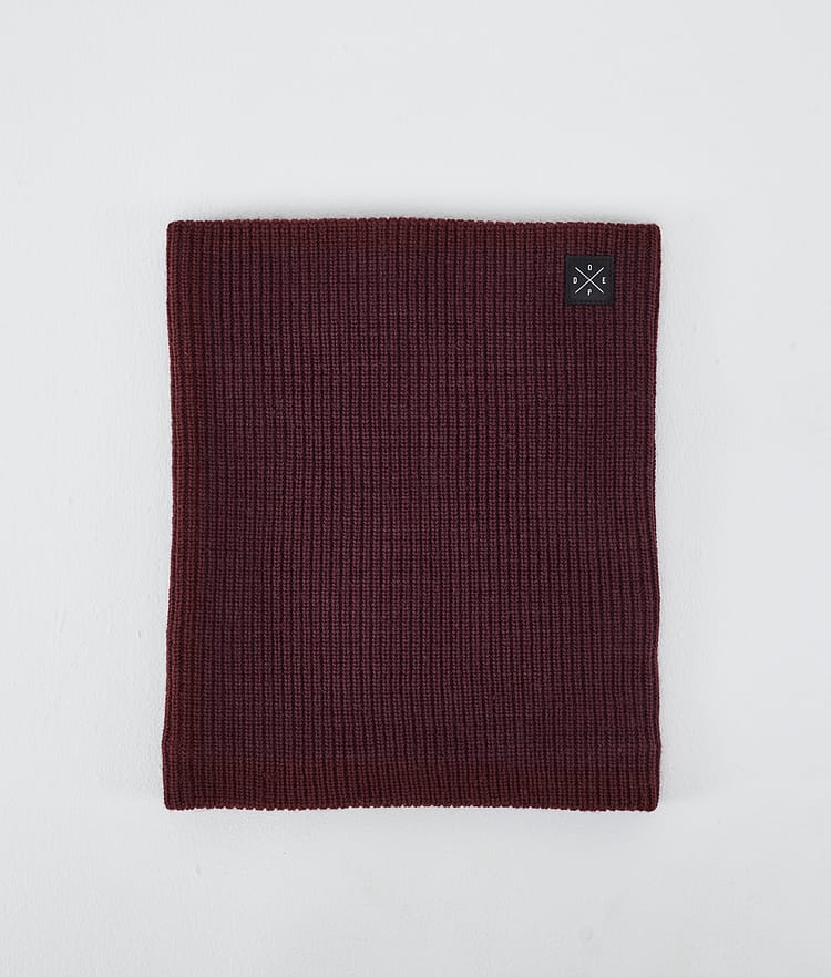 Dope 2X-Up Knitted Ansiktsmask Burgundy, Bild 1 av 3