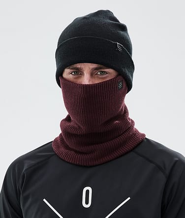 Dope 2X-Up Knitted Ansiktsmask Burgundy