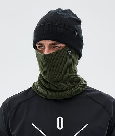 Dope 2X-Up Knitted Ansiktsmask Olive Green