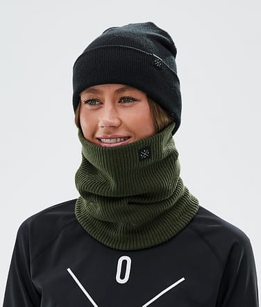 Dope 2X-Up Knitted Ansiktsmask Olive Green