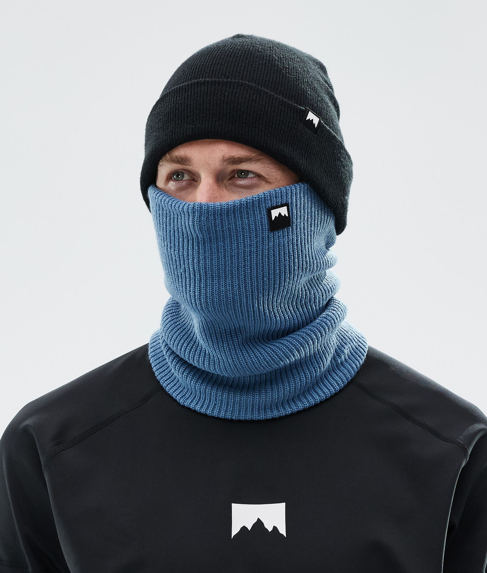 Montec Classic Knitted Ansiktsmask Blue Steel, Bild 2 av 3