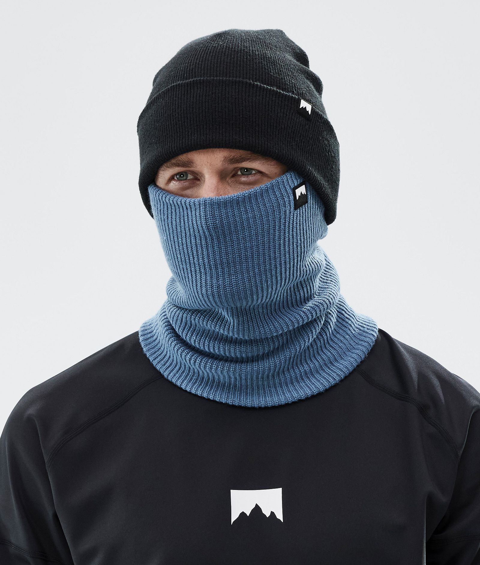 Montec Classic Knitted Ansiktsmask Blue Steel, Bild 2 av 3