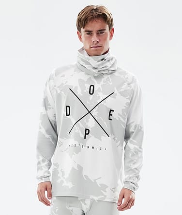 Dope Snuggle Underställströja Man 2X-Up Grey Camo