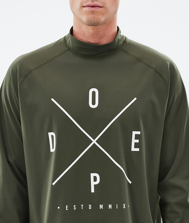 Dope Snuggle Underställströja Herr 2X-Up Olive Green, Bild 6 av 7