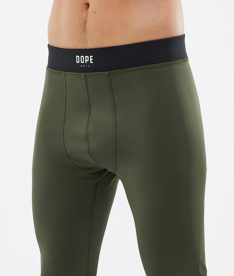 Dope Snuggle Underställsbyxa Herr 2X-Up Olive Green, Bild 5 av 7