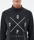 Dope Snuggle W Underställströja Dam 2X-Up Black, Bild 6 av 7