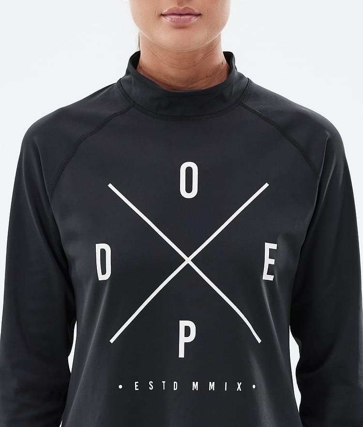 Dope Snuggle W Underställströja Dam 2X-Up Black, Bild 6 av 7