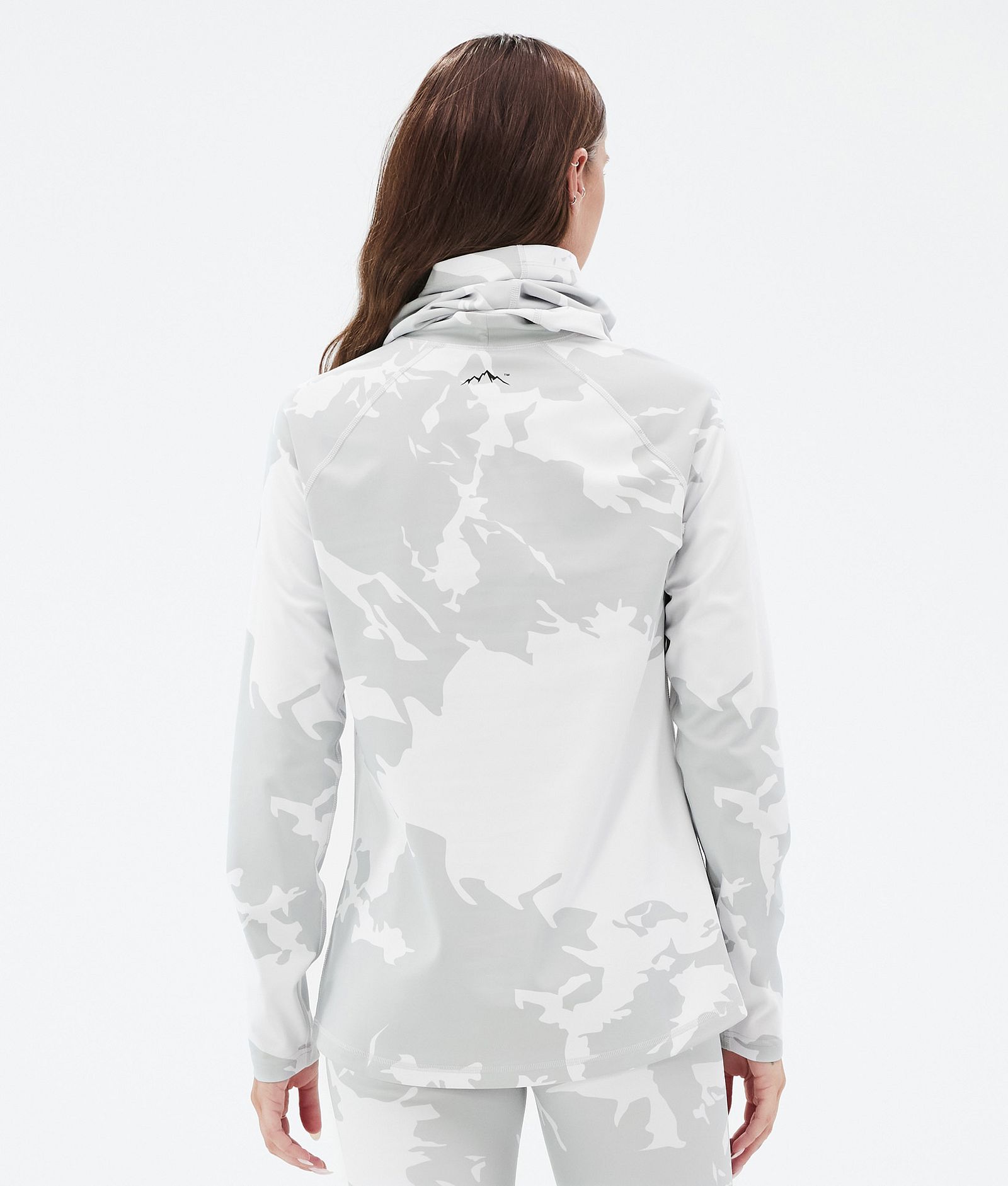 Dope Snuggle W Underställströja Dam 2X-Up Grey Camo, Bild 5 av 7