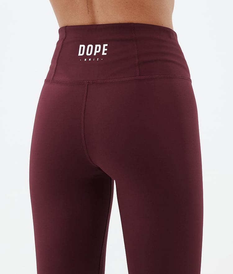 Dope Snuggle W Underställsbyxa Dam 2X-Up Burgundy, Bild 6 av 7