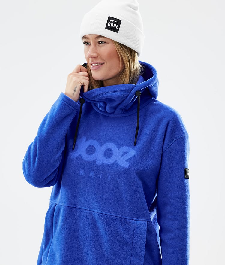 Dope Cozy II W Fleecehood Dam Cobalt Blue, Bild 2 av 7