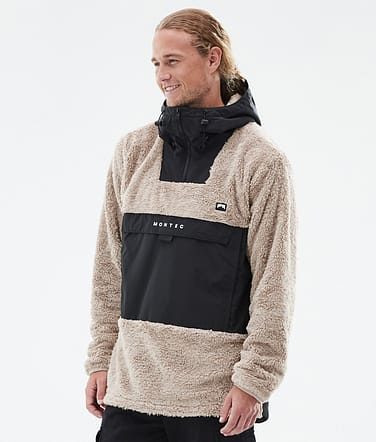 Montec Lima Fleecehood Man Sand/Black