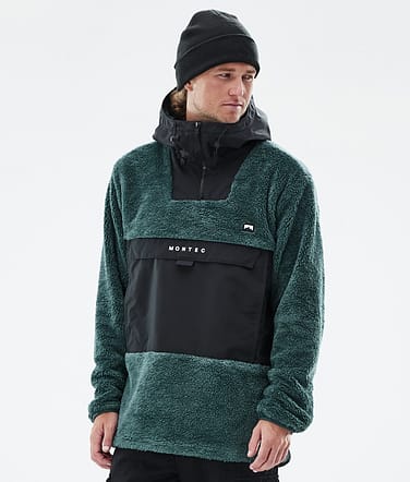 Montec Lima Fleecehood Man Dark Atlantic/Black