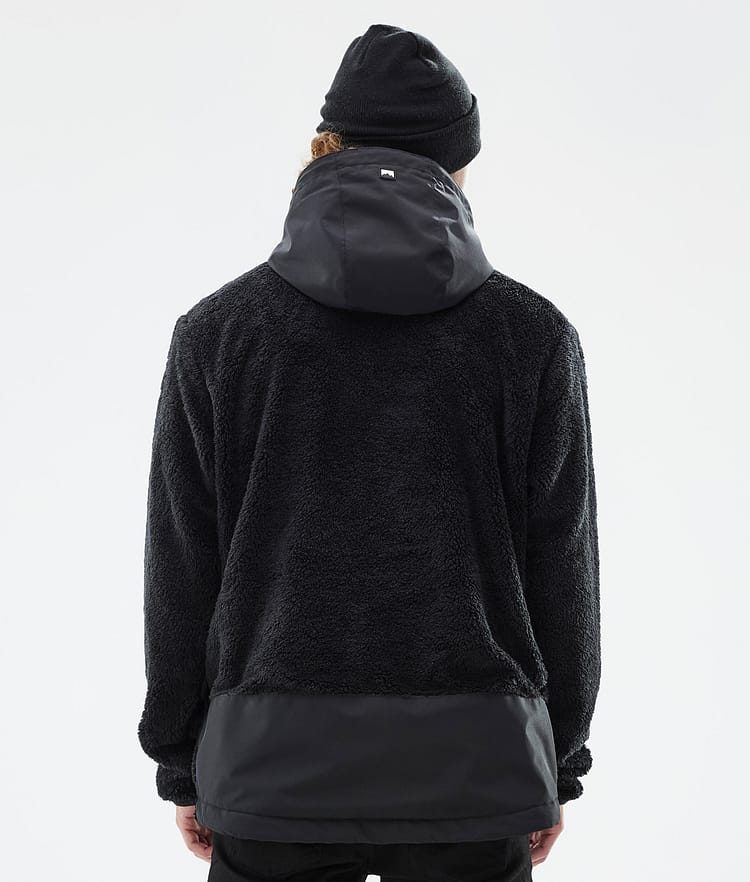 Montec Lima Fleecehood Herr Black/Black, Bild 6 av 8