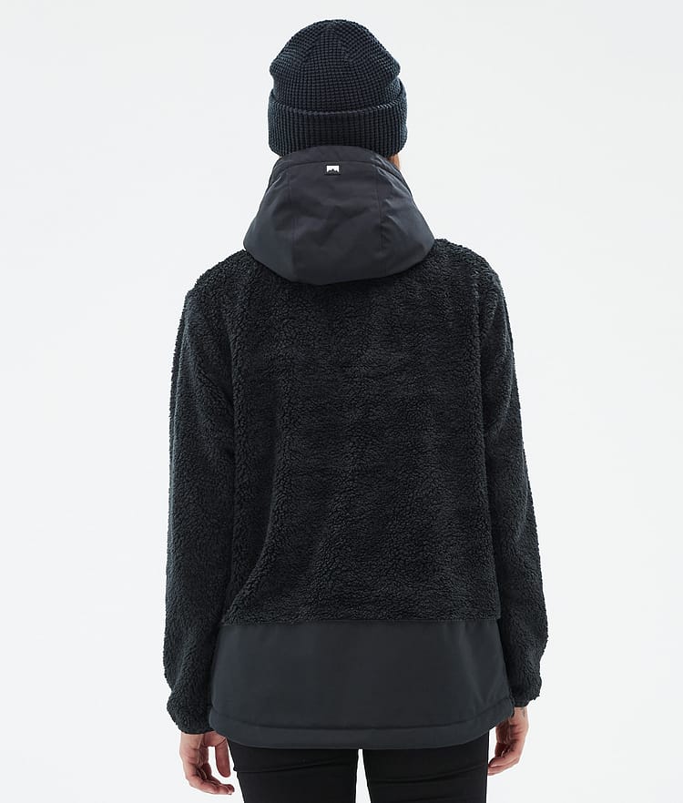 Montec Lima W Fleecehood Dam Black/Black, Bild 6 av 8