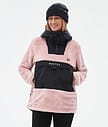 Montec Lima W Fleecehood Dam Soft Pink/Black