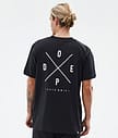 Dope Standard T-shirt Herr 2X-Up Black