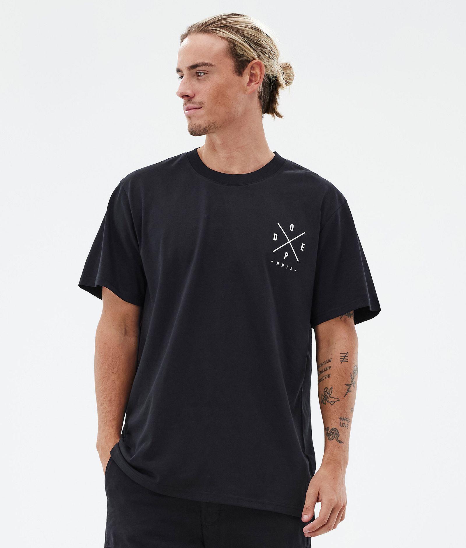 Dope Standard T-shirt Herr 2X-Up Black, Bild 2 av 5