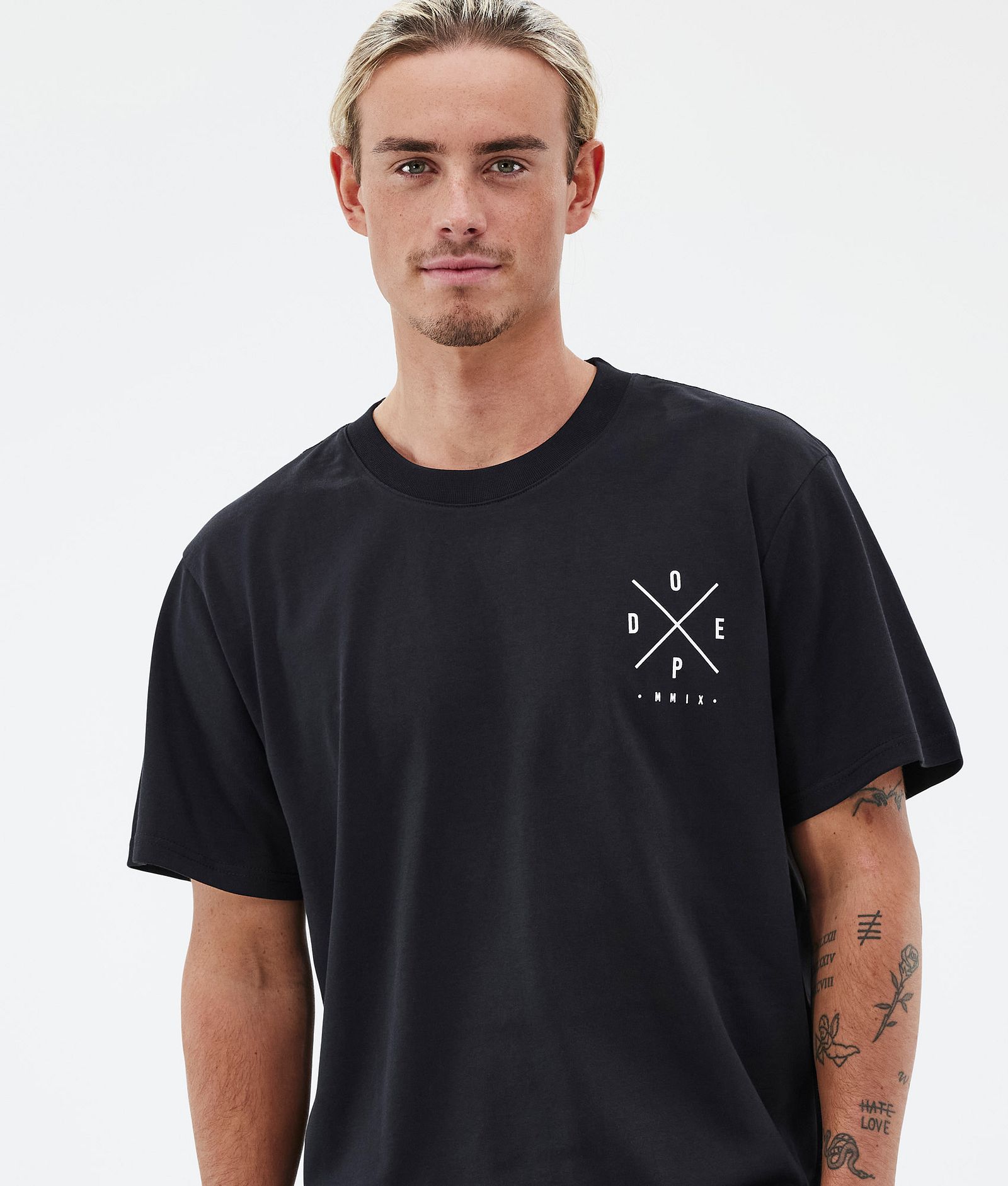 Dope Standard T-shirt Herr 2X-Up Black, Bild 3 av 5