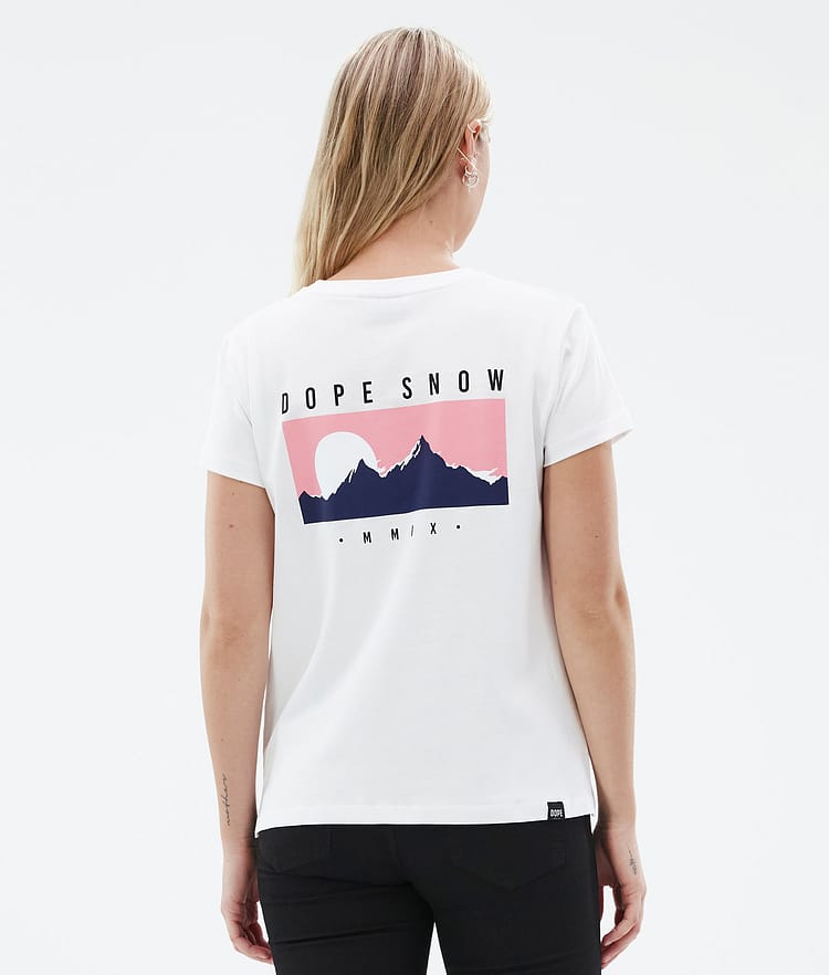 Dope Standard W T-shirt Dam Silhouette White, Bild 1 av 6