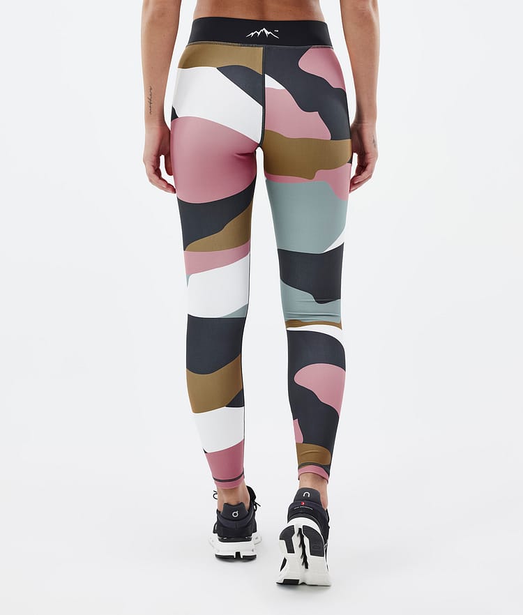 Dope Razor Leggings Dam Shards Gold Muted Pink, Bild 2 av 7