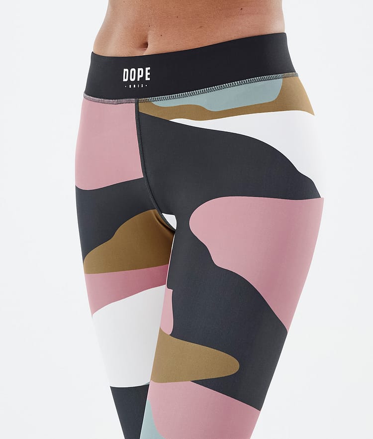 Dope Razor Leggings Dam Shards Gold Muted Pink, Bild 5 av 7