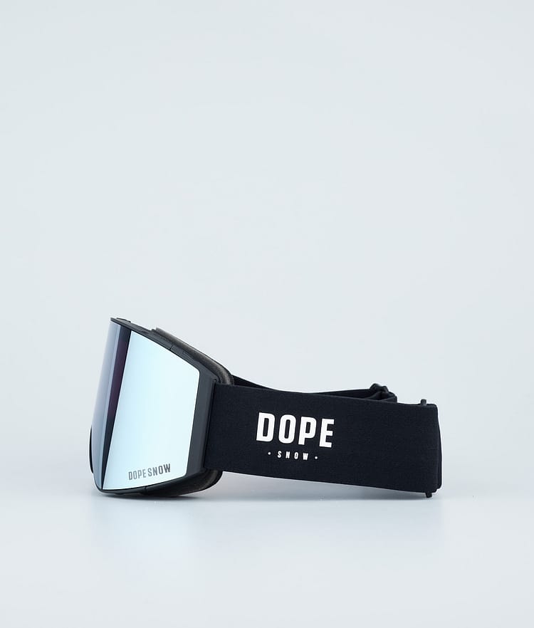 Dope Sight 2023 Skidglasögon Dope Snow Black W/Black Blue Mirror, Bild 2 av 5