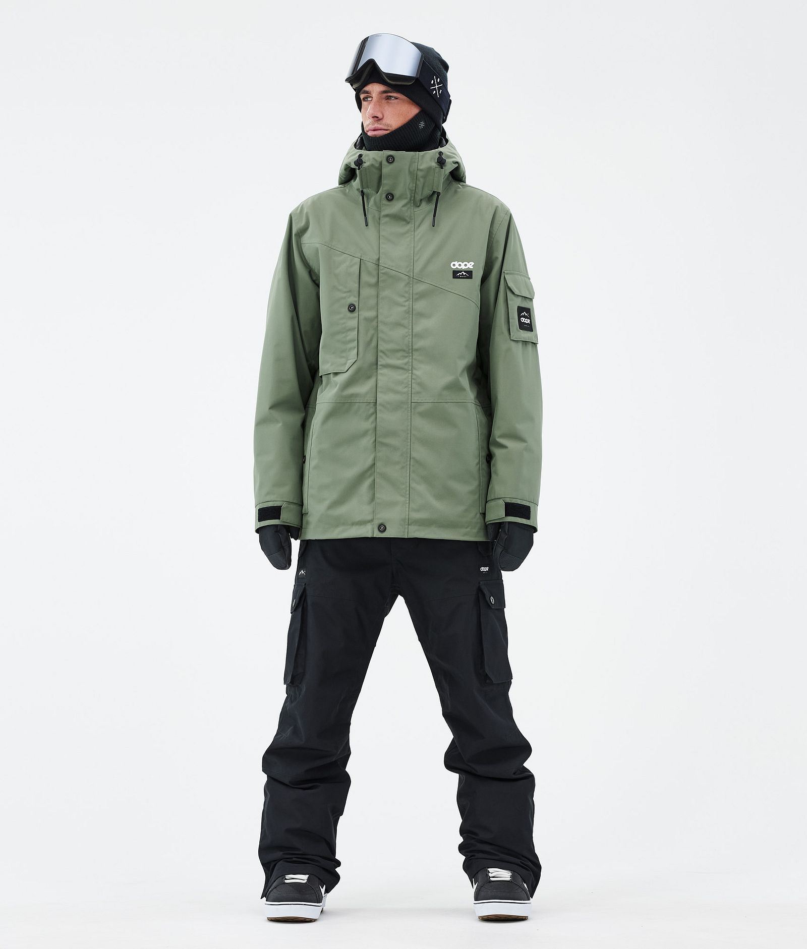 Dope Adept Snowboardjacka Herr Moss Green, Bild 2 av 9