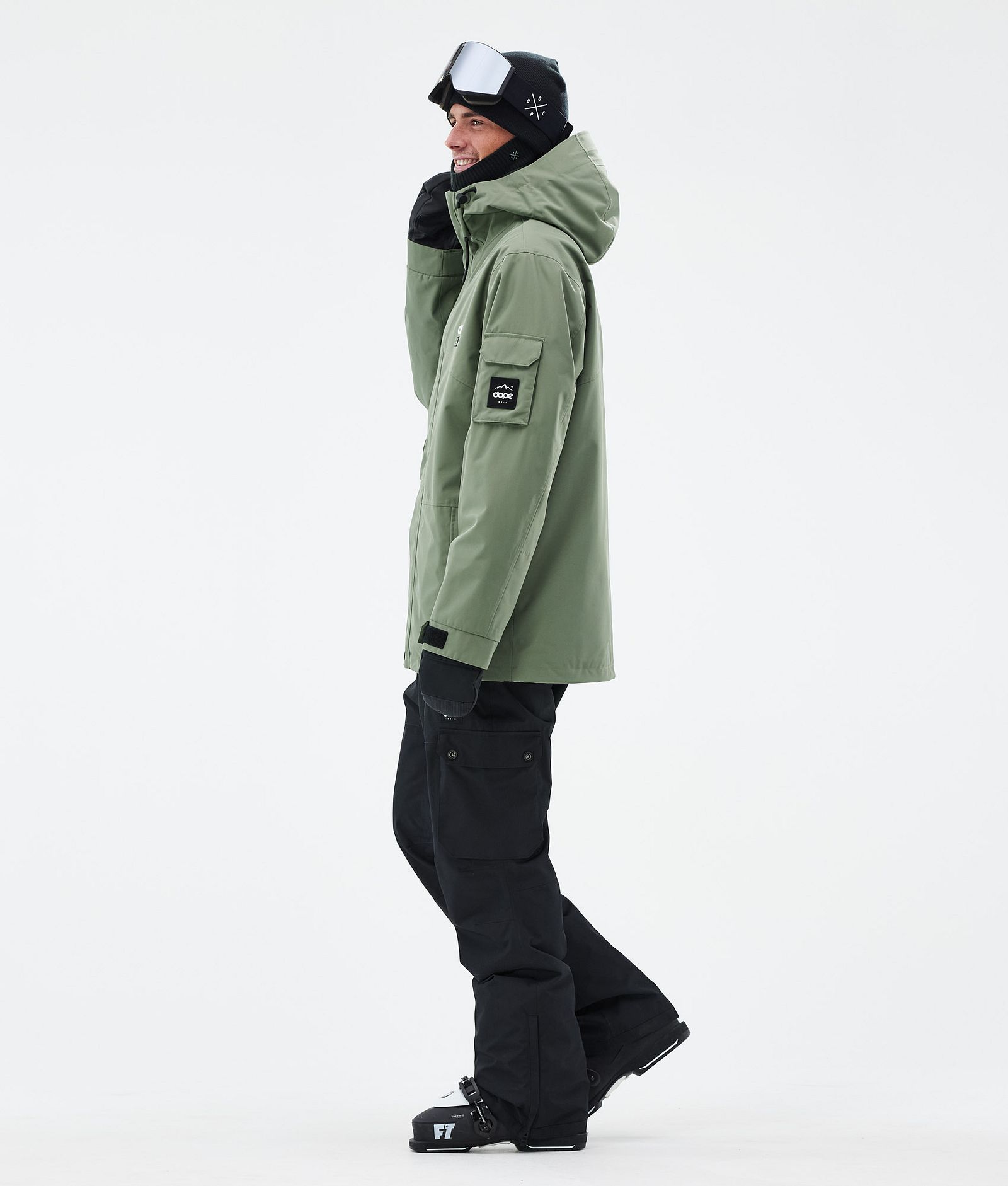 Dope Adept Skidjacka Herr Moss Green, Bild 3 av 9