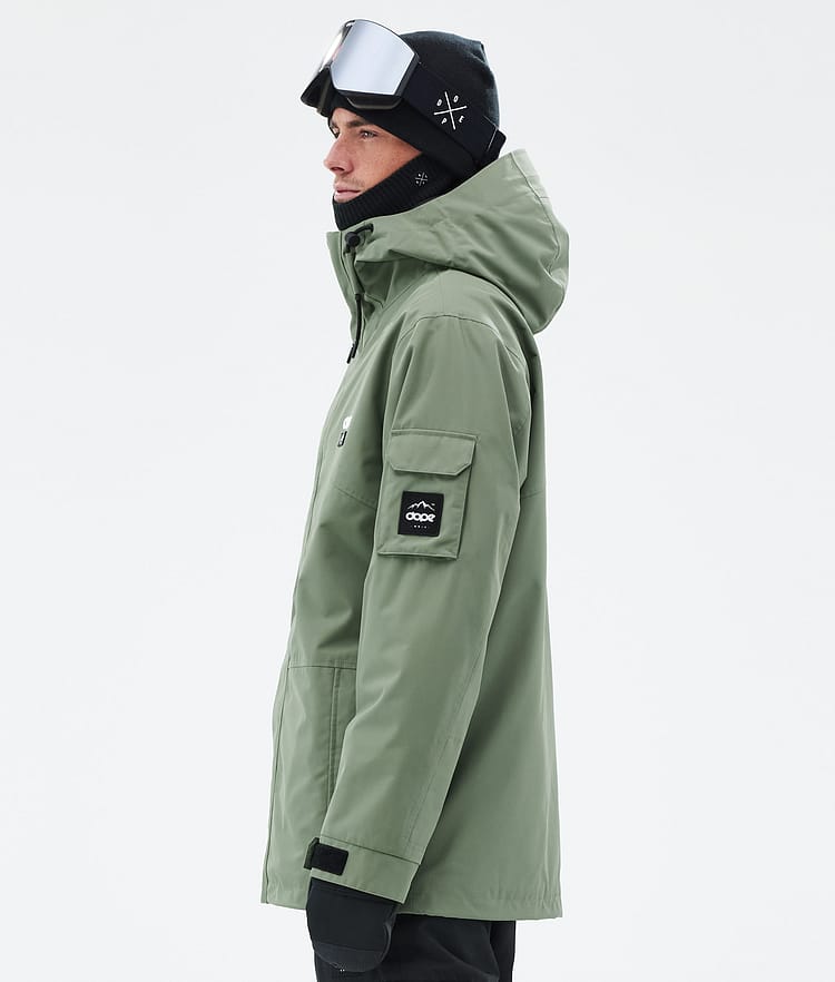 Dope Adept Snowboardjacka Herr Moss Green, Bild 5 av 9