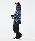 Dope Adept Snowboardjacka Herr Shards Burgundy Blue, Bild 3 av 9